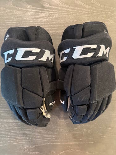 CCM HGTK Tacks Pro Stock Hockey Gloves 14” Stars 2652