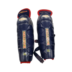 Used Easton Y19 Intermediate Shin Guards Navy Blue 11" 11849-s000021571