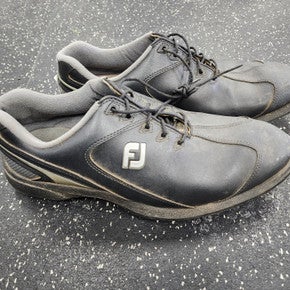 Used Mens Golf Shoes Black Senior 11 11849-s000015349