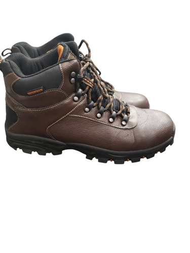 Used Eddie Bauer Clark Snow Hunt Hike Boots M Brown And Black Senior 9 11849-s000010196