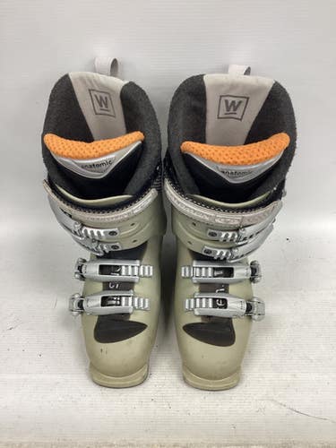 Used Salomon Performa 7.0 Womens Dh Ski Boot Brown 220 Mp - J04 - W05 11851-s000020910