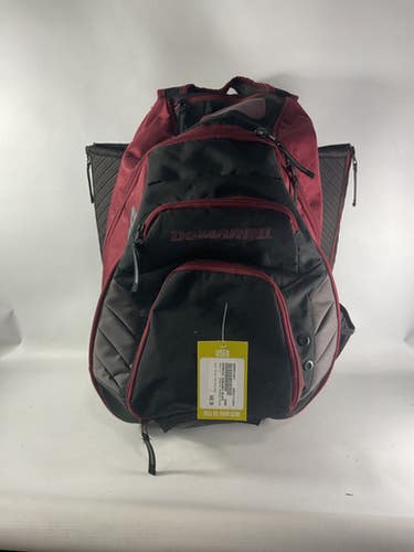 Used Demarini Demarini Burgundy Black Bb Sb Player Carry Bag Black And Wine Red 11834-s000031647