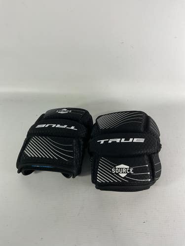 Used True Source Lacrosse Arm Pads Guards Black Lg 11834-s000031131
