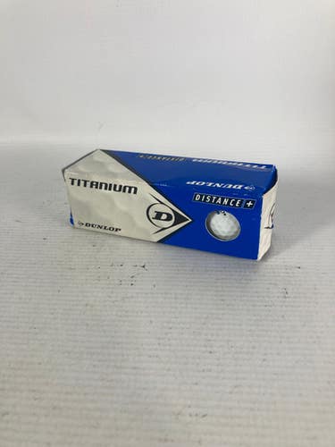 Used Dunlop Titanium 3 Ball - Golf Ball Sleeve 11834-s000026271