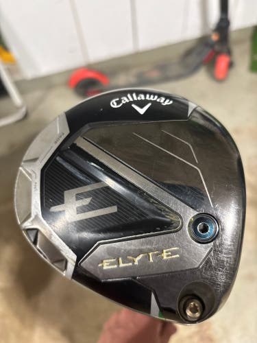 Men's 2025 Callaway Elyte Right Handed Driver Stiff Flex 9 Loft Graphite Shaft (Used)