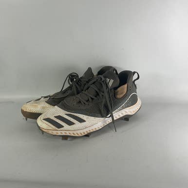 Used Adidas Bounce Bb Sb Cleats Grey Senior 12.5 11834-s000031306