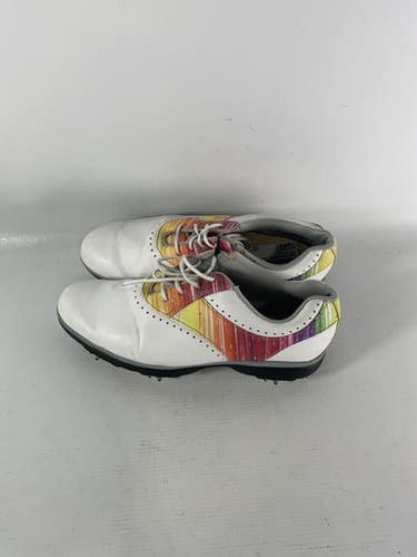 Used Foot Joy Womens Golf Shoes White Senior 8.5 11834-s000030395