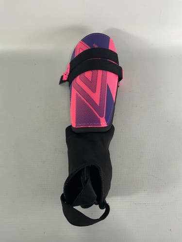 Used Umbro Soccer Shin Guards Adult Pink Lg 11834-s000030345