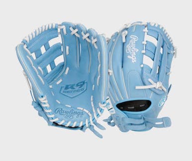 New R9 Series Columbia Blue 12in Softball Glove 11834-rawr00704418