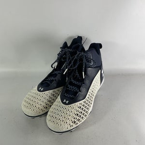 Used Under Armour Adult Fb Cleats White Senior 12 11834-s000028156