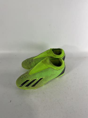 Used Adidas Soccer Cleats Green Junior 01.5 11834-s000027464