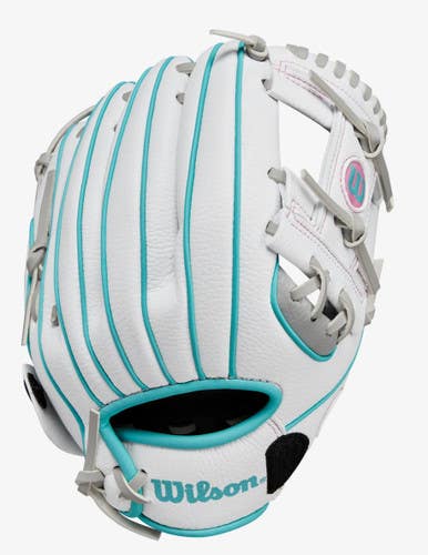 New A200 Ez Catch Lh Slv Wht Teal 11834-wilwbw10142510