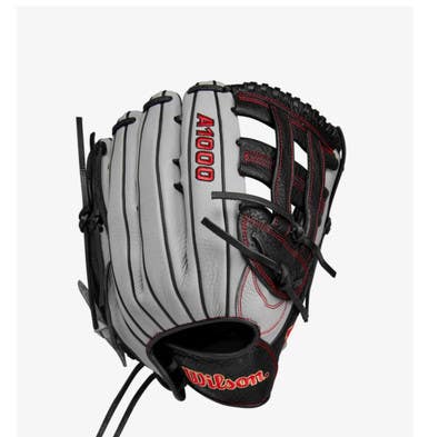 New A1000 Slvr Blk Red 12.5 11834-wilwbw101450125