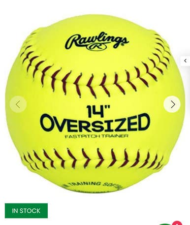 New 14" Oversized Pitcher Sb 11834-tnr14softball