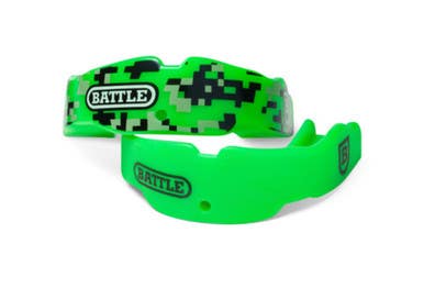 New 2pk Mouth Piece Black Camo 11834-bat7740y