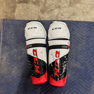 NHL CCM JetSpeed FT4 Pro 14" Shin Pads Pro Stock (Used)