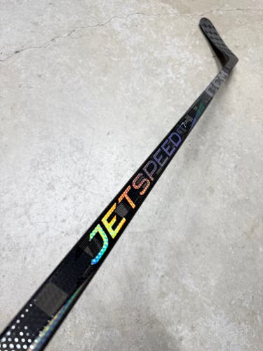 80 Flex P90TM Senior CCM Jetspeed FT7 Pro Left Hand Hockey Stick Pro Stock