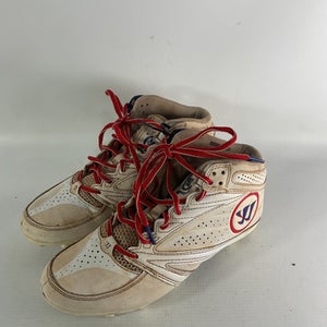 Used Warrior Lax Cleats Mens White Senior 6.5 11834-s000029587
