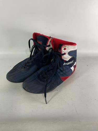 Used Wrestling Shoes Navy Blue Senior 11 11834-s000028858