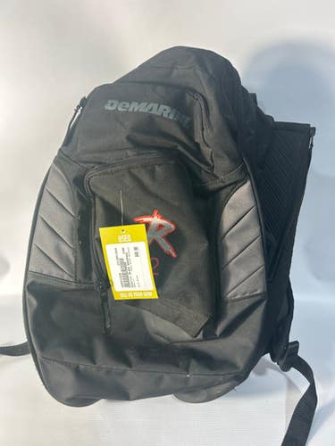 Used Demarini Black Backpack Baseball And Softball Equipment Bags 11834-s000013249