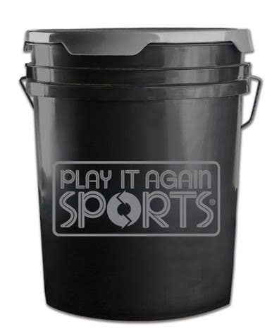 New Black Pias Bucket W Lid 11834-chpbucket5p