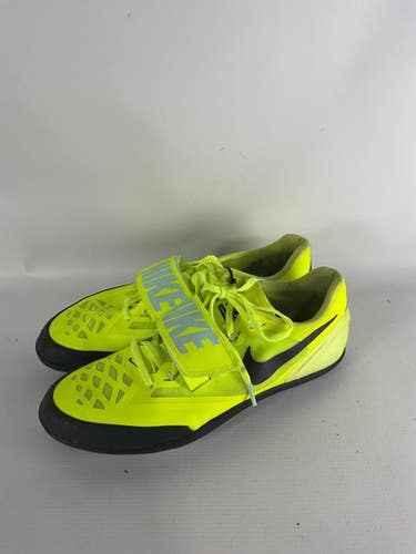 Used Nike Track & Field Cleats Adult Optic Yellow Senior 11 11834-s000029366