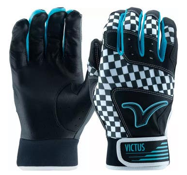 New M.o.g Youth Black Blue Batting Gloves 11834-vtsvbgmogy-bkmt