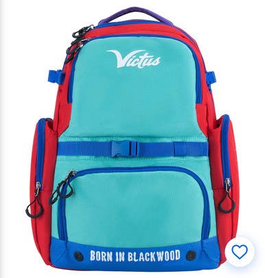 New Victus Bat Bag Blue Teal Red 11834-vtsvblvlbp-cbr