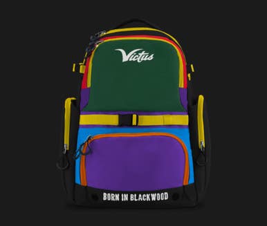 New Victus Bat Bag Black Yellow Green 11834-vtsvblvlbp-bkyl