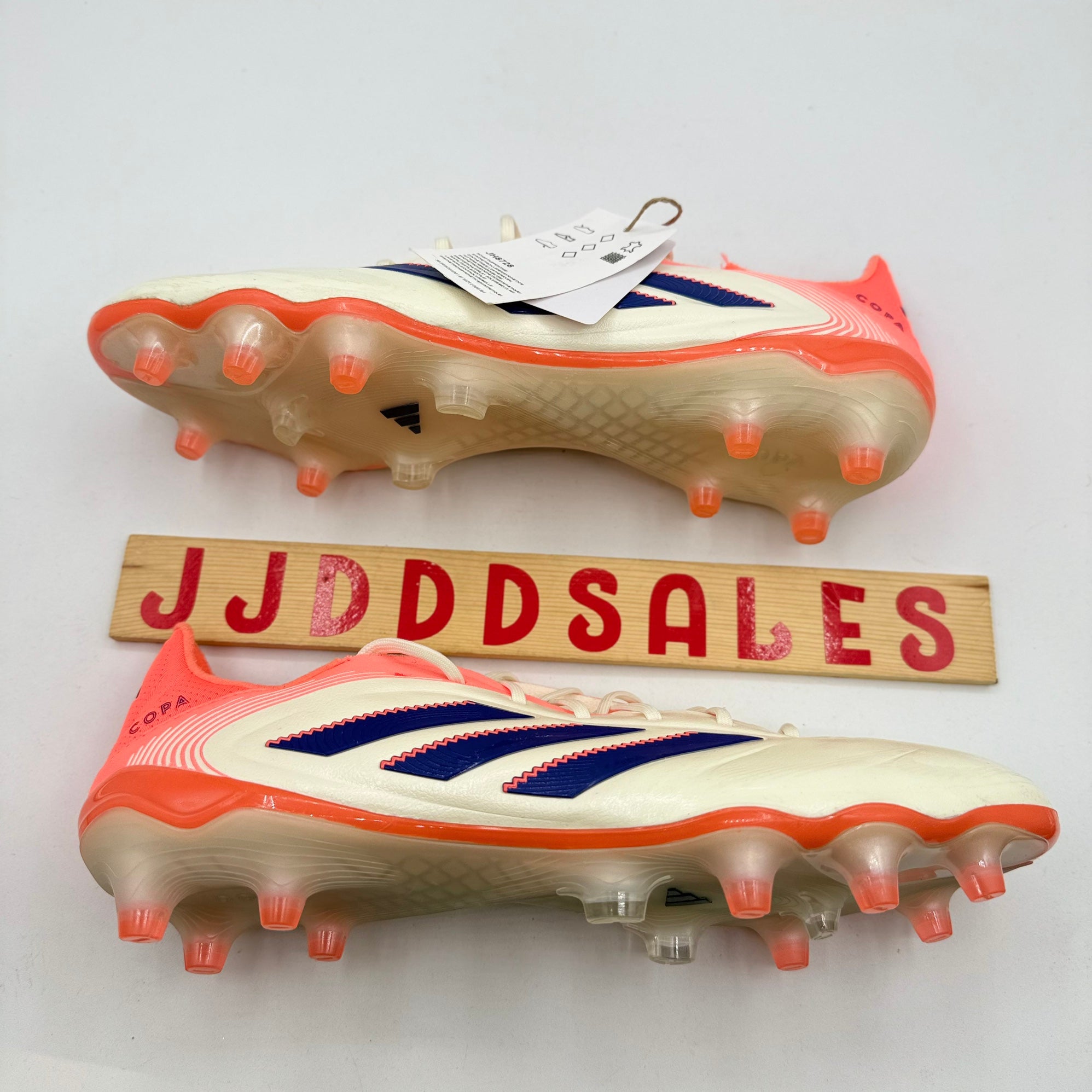 Adidas Copa Pure 3 Elite FG Soccer Cleats Off White Coral JH8728