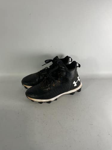 Used Under Armour Jr Fb Cleats Black Junior 04 11834-s000027187