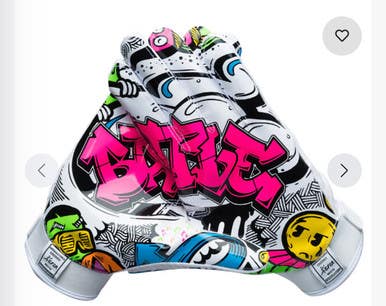 New Graffiti Receiver Football Gloves Yl 11834-bat7glygf001l