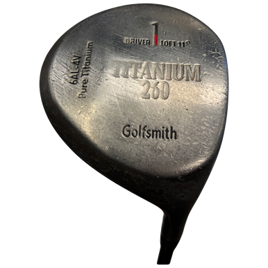 Used Golfsmith Titanium 260 Mens Driver Right Hand Titanium 11.0 Degree 11730-s000062939