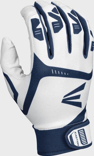 New Easton Gametime Youth Large Navy Batting Gloves 11730-easa121029lg
