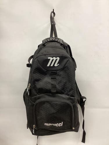 Used Marucci BB/SB BACKPACK BB/SB Player Backpack Black 11851-S000048504