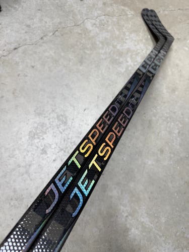 2 PACK 75 Flex Custom P28 Senior CCM Jetspeed FT7 Pro Left Hand Hockey Stick Pro Stock