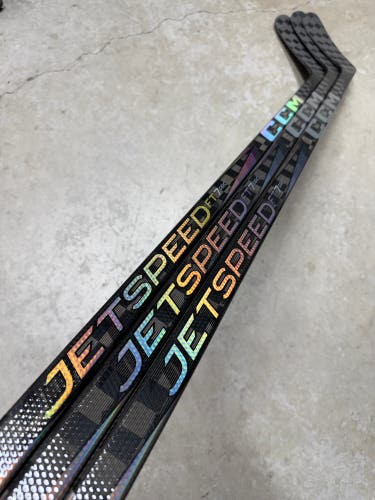 3 PACK 75 Flex Custom P28 Senior CCM Jetspeed FT7 Pro Left Hand Hockey Stick Pro Stock