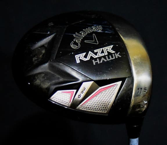 CALLAWAY RAZR HAWK LOFT 11.5, SHAFT 45.5 IN, REGULAR FLEX, RIGHT HANDED