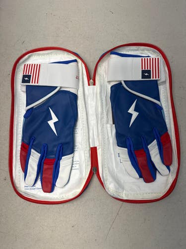 New Bruce Bolt Premium Creator Series Long Cuff Batting Gloves Adult Xl 11835-s000191608