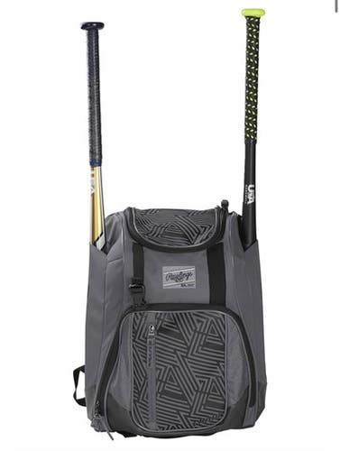 New Rawlings Chaos Grey Bat Bag 11834-rawamachaos-gr