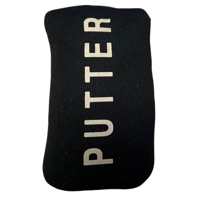 Used Putter Head Cover Golf Accessory Black Putter 11730-s000063085