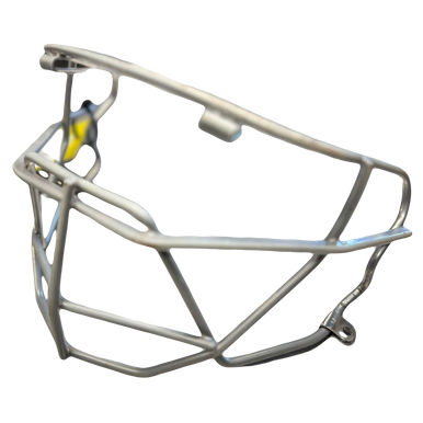 Used Under Armour Batting Helmet Mask Silver 11730-s000063083