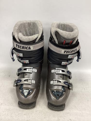 Used Tecnica Rival X5 Mens Dh Ski Boot Grey 235 Mp - J05.5 - W06.5 11851-s000027430