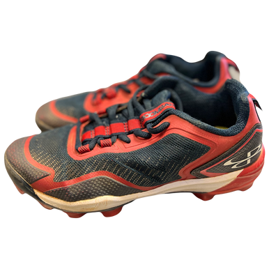 Used Boombah Bm17123 Baseball Cleats Navy Blue And Red Senior 6.5 11730-s000063127