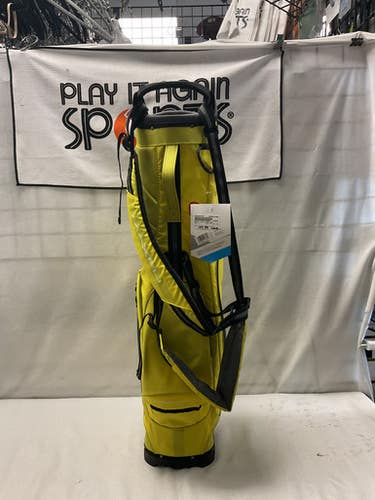 Used Maxfli Air Stand Bag Mens Stand Bag Black And Optic Yellow 11490-s000257874