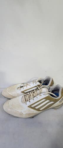 Used Adidas Mens Golf Shoes White Senior 12 11727-s000191186