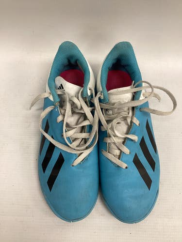 Used Adidas Futsal Shoes Carolina Blue Junior 03 11851-s000027641