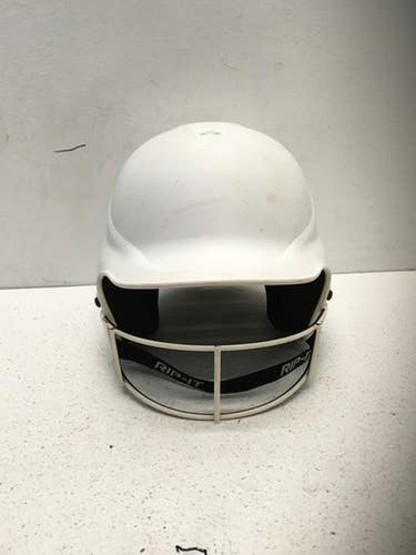 Used Rip-it Batting Helmet W Mask White M L 11443-s000192121