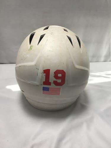 Used Champro Helmet Batting Helmet No Mask White Md 11490-s000258256