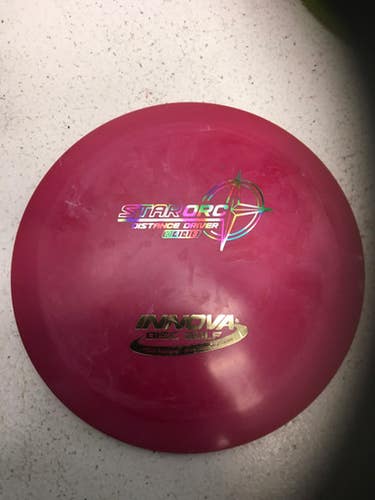 Used Innova Star Orc Disc Golf Driver Pink 175g 11443-s000192249
